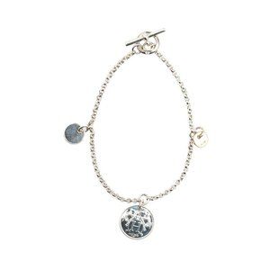 HERMES Pink Charm Bracelet